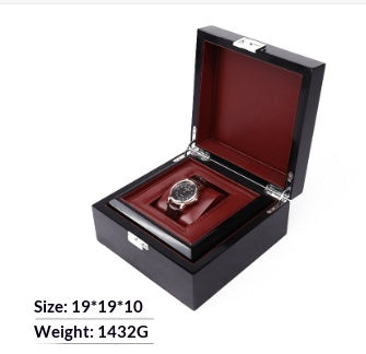 Caja de Almacenamiento y Exhibición para Relojes en Madera Lacada - Image 11