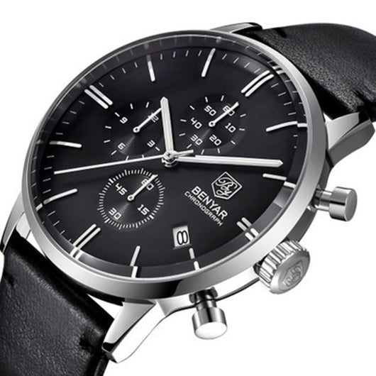 Reloj de Cuarzo para Hombre con Calendario y Resistencia al Agua - Image 10