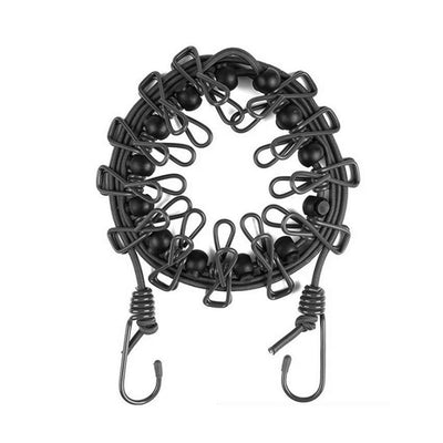 Pinza Elástica Antiviento para Tendedero con Hebilla de Posicionamiento - Image 9