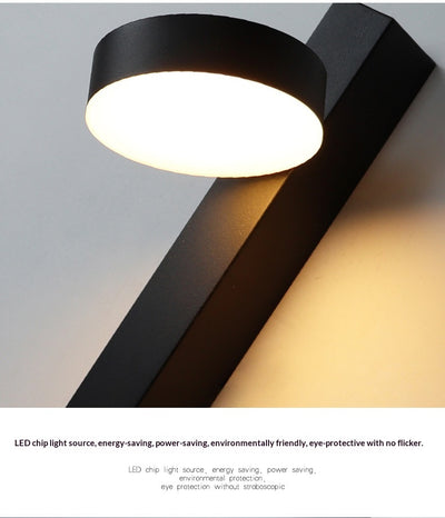 Aplique Minimalista Blanco y Negro para Pasillos y Espacios Modernos - Image 9