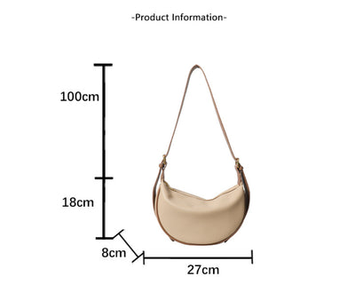 Bolso Mensajero de Cuero Suave Capacidad Grande para Llevar Bajo el Brazo - Image 9