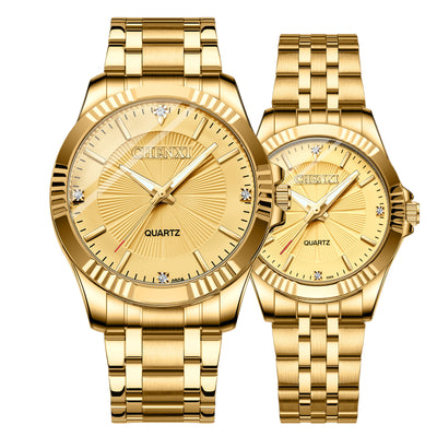 Reloj de Lujo Unisex con Diamantes Incrustados - Image 2