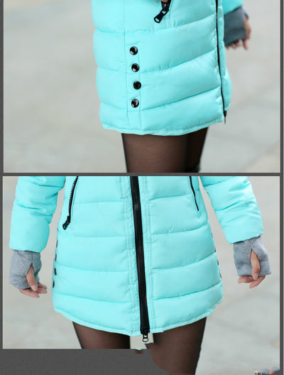 Chaqueta Acolchada con Guantes Integrados y Capucha - Image 12