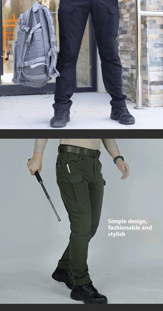 Pantalones Tácticos Transpirables de Secado Rápido con Bolsillos - Image 24