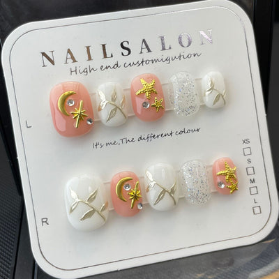 Adhesivos de Uñas Removibles Acabado UV con Diseño Real - Image 8