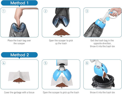 Recogedor de Heces para Perros y Gatos con Soporte para Bolsas - Material Resistente - Image 7