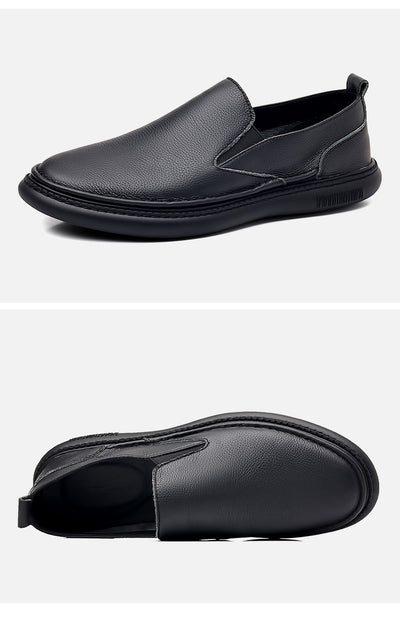 Zapatos Casuales de Cuero Genuino para Hombre - Primera Capa - Image 25