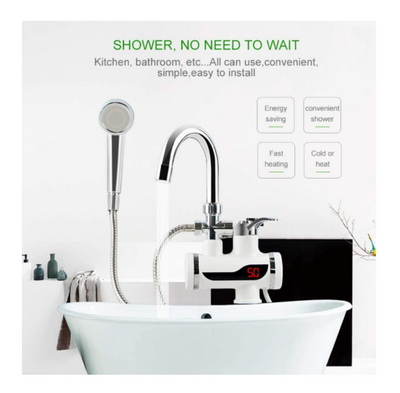 Grifo Calentador Eléctrico Instantáneo para Cocina y Baño - Image 14