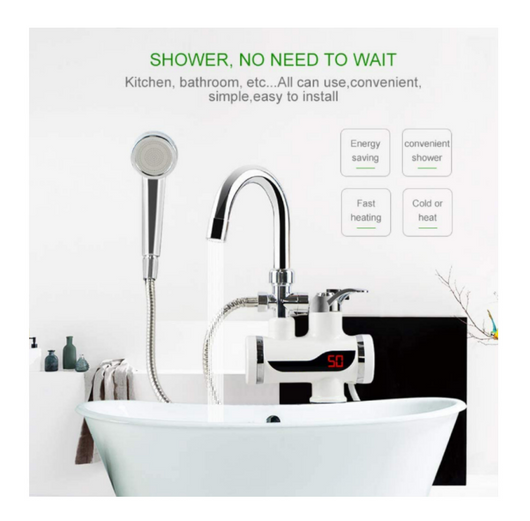Grifo Calentador Eléctrico Instantáneo para Cocina y Baño - Image 14