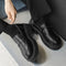 Zapatos Casuales Británicos de Cuero Premium con Suela Reforzada para Hombre