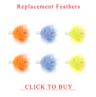 Juguete Interactivo Inteligente para Gatos con Cabezales Reemplazables y Plumas - Image 2