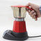 Cafetera Moka Eléctrica Octagonal de Aluminio