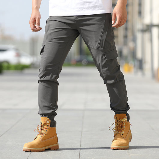 Pantalones Cargo Deportivos con Múltiples Bolsillos para Hombre - Image 4
