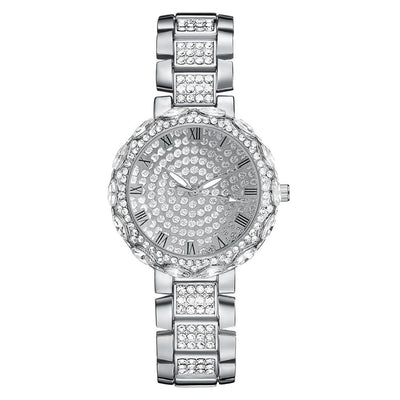 Reloj de Moda para Mujer con Diamantes Incrustados y Banda de Acero - Image 7