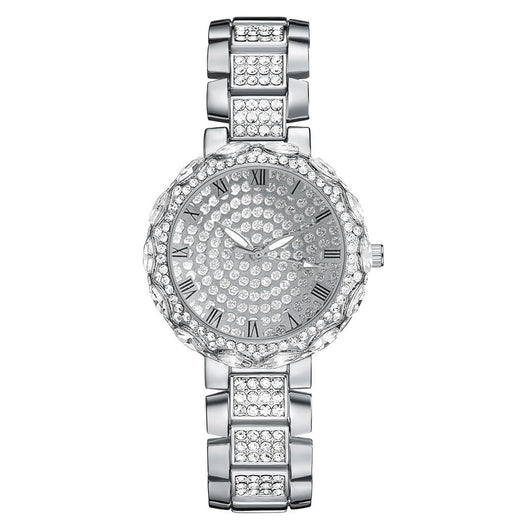 Reloj de Moda para Mujer con Diamantes Incrustados y Banda de Acero - Image 7