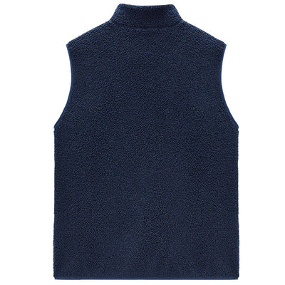 Chaleco de Terciopelo Teddy Liso para Hombre - Image 5