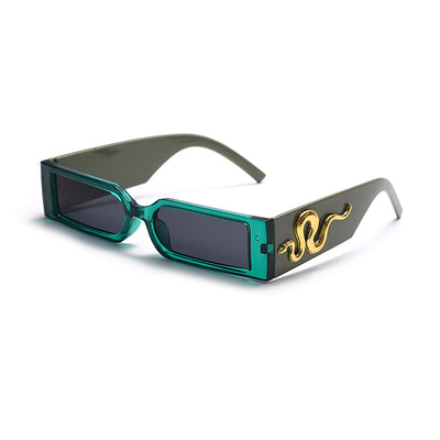 Gafas de Sol Hip-hop con Montura Pequeña y Cristales Diamantados para Hombre y Mujer - Image 8
