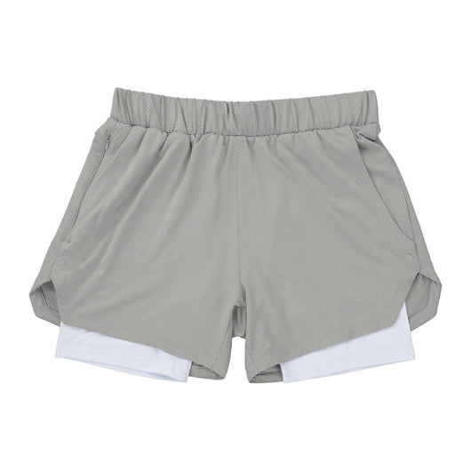 Shorts de Entrenamiento Deportivo Transpirable Doble para Hombre - Image 13