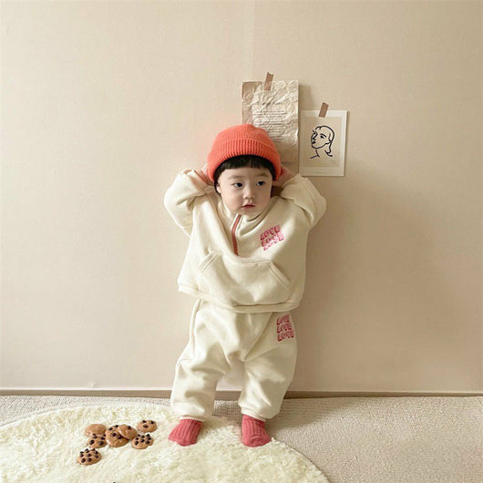 Conjunto Infantil Primavera Amor - Sudadera y Pantalón de Ocio - Image 7