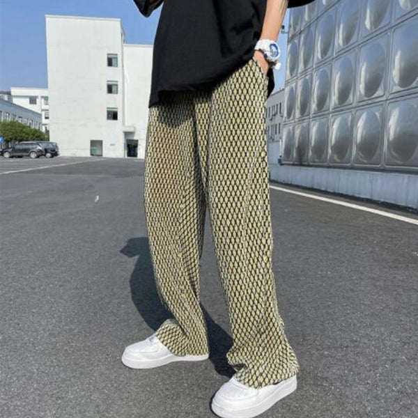 Pantalones Holgados Estilo Americano Clásico para Hombre con Caída Perfecta
