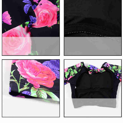 Traje de Baño Bikini Manga Larga Espalda Descubierta con Protección Solar - Image 16