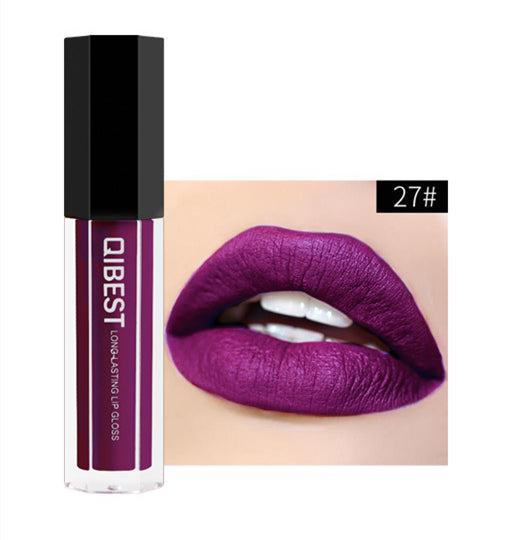 Brillo Labial Hexagonal QIBEST - Acabado Espejo Profesional - Image 26