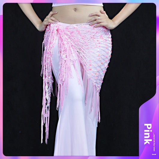 Falda Cadera Triangular con Lentejuelas Sirena - Image 14