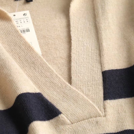 Polo Casual de Rayas Europeo Americano para Hombre - Image 3