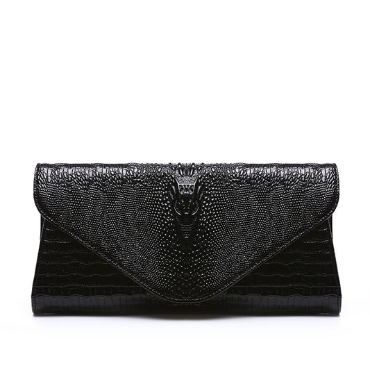 Cartera Larga de Cuero Genuino para Mujer - Diseño Europeo