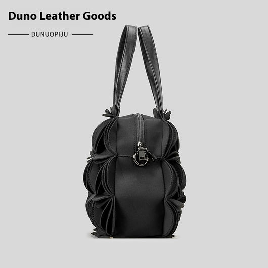 Bolso Bandolera Floral para Mujer con Detalles en Cuero PU - Image 3