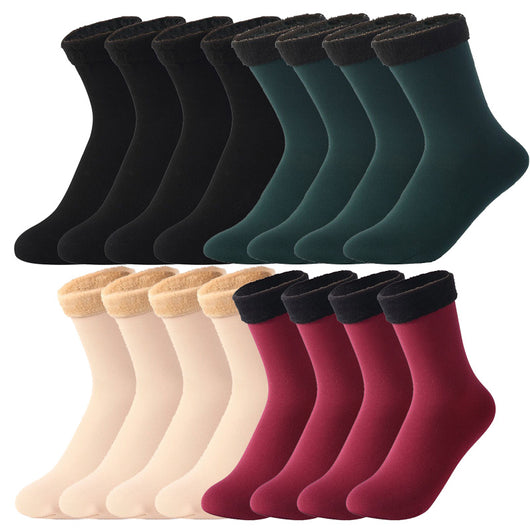 Calcetines Térmicos de Invierno con Forro de Felpa - Abrigo Total para Pies Fríos - Image 5