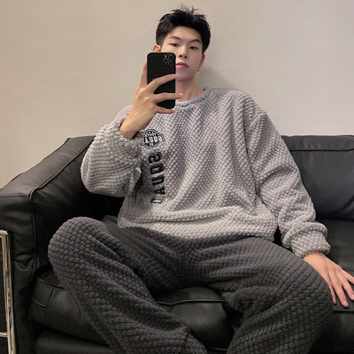 Pijama Térmico de Franela para Hombre - Conjunto Invierno Cálido y Confortable - Image 9