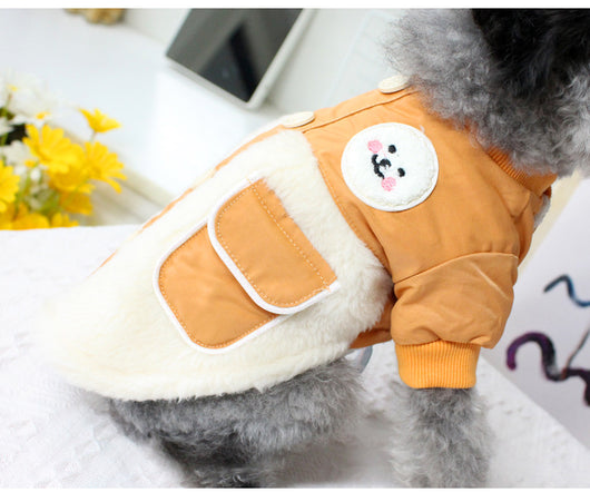 Chaqueta Acolchada Térmica para Perros con Bolsillos Dobles - Image 11