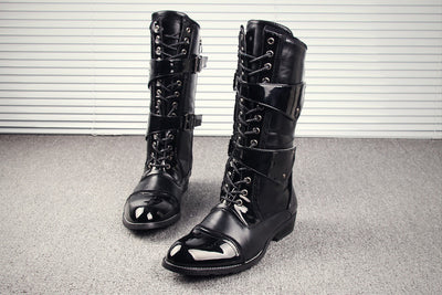 Bota Alta Hombre Estilo Coreano Moderno y Exclusivo - Image 14
