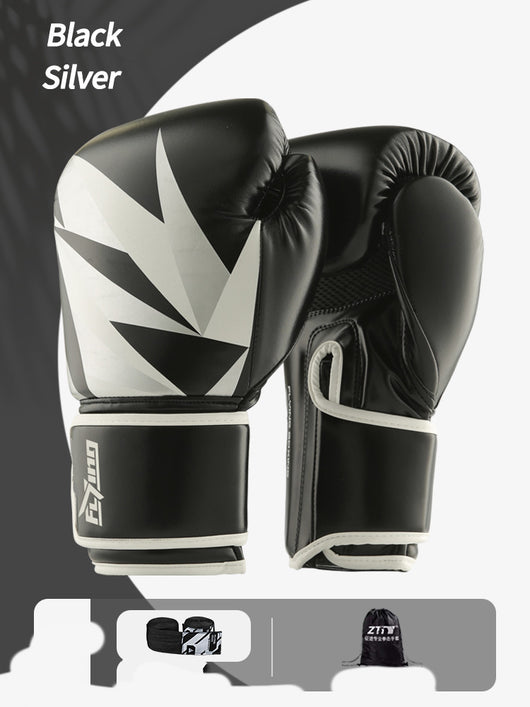 Guantes de Boxeo Profesional Sanda para Entrenamiento y Combate - Image 3