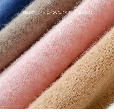 Cardigan Corto de Cachemira Tejida con Mangas Largas para Mujer - Image 15