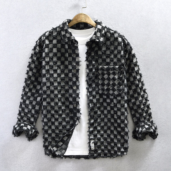 Chaqueta Camisa Casual Design Sense - Elegancia Desenfadada
