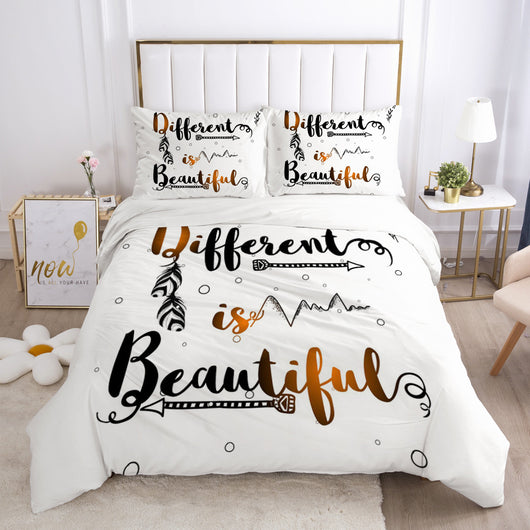 Juego de Cama 3D con Diseño Digital, Funda Nórdica Estampada - Image 4