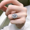 Anillo Plata 925 Rectangular con Bisel Diseño Minimalista