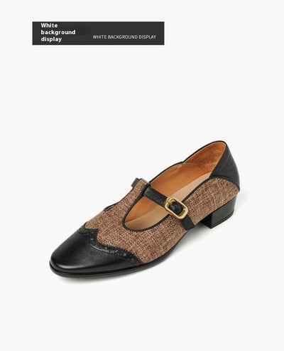 Zapatos Mary Jane con Tacón Robusto y Tira T para Mujer - Image 19