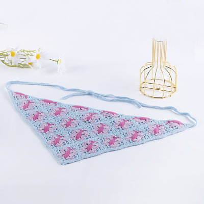 Turbante Trenzado de Crochet con Cierre Ajustable - Image 2
