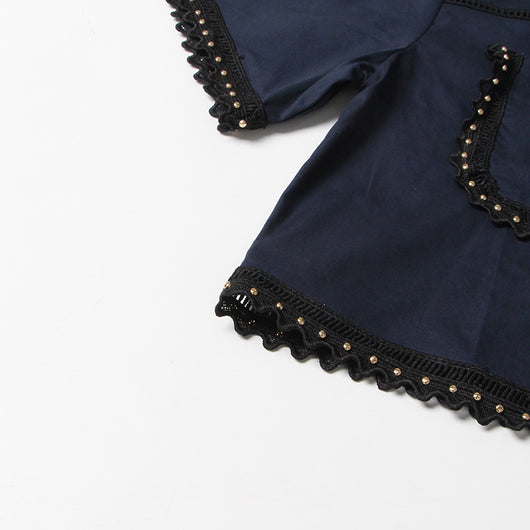 Conjunto Retro Dos Piezas Blusa Corta para Mujer - Image 13