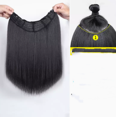 Extensión de Cabello Liso Largo sin Marcas - Image 8