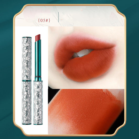 Labial Terciopelo Dorado de Larga Duración Antitraspaso - Image 6