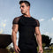 Playera Slim Fit Transpirable con Malla en Hombros