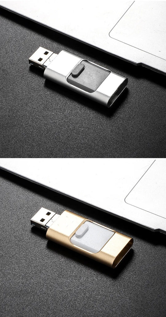 Pendrive Multifuncional 4 en 1 para Móvil - Metal Premium - Image 29