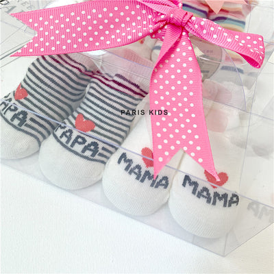 Calcetines Arcoíris para Bebé - Amor a Papá y Mamá - Image 11