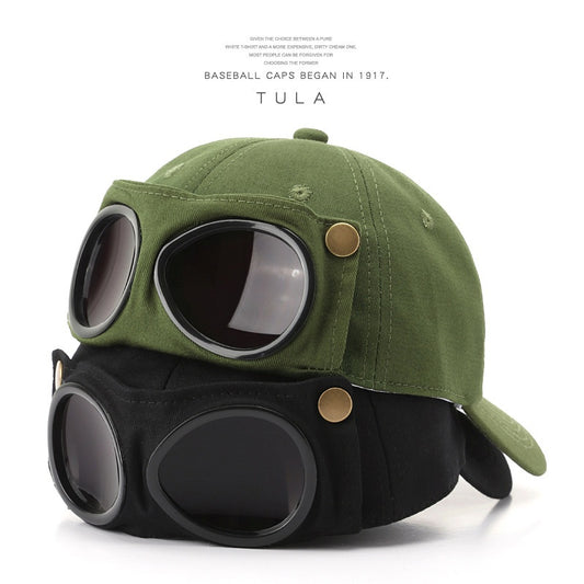 Gafas de Sol Piloto Personalizadas con Gorra - Estilo Aviador para Hombre - Image 2