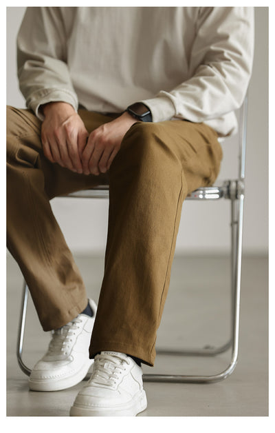 Pantalón Cropped Recto de Mezclilla Elástica - Image 12