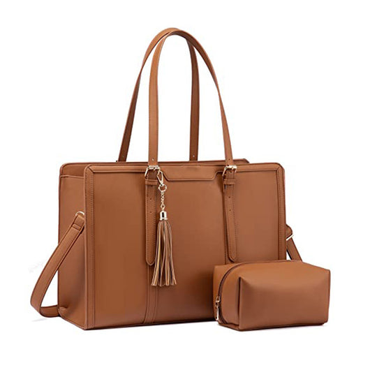 Bolsa de Cuero para Laptop - Maletín Profesional para Mujer - Image 16